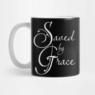 Saved by Grace Christian Design Mug